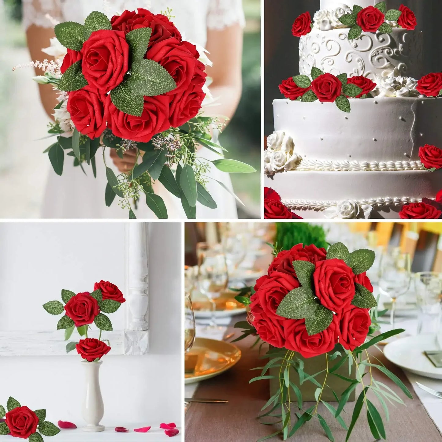 Indoor Roses Artificial Flowers